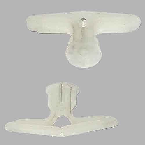 PTA58 Long-5/8" Plastic Toggle Anchor, (Powers #04064)